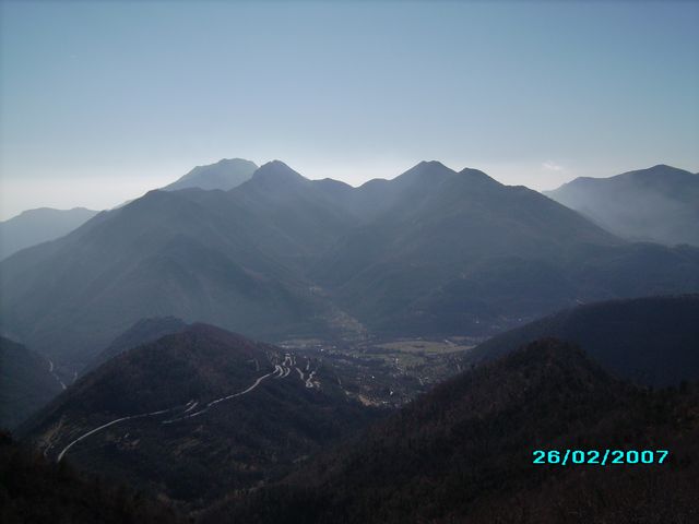 Vue Caserne Monte Grosso